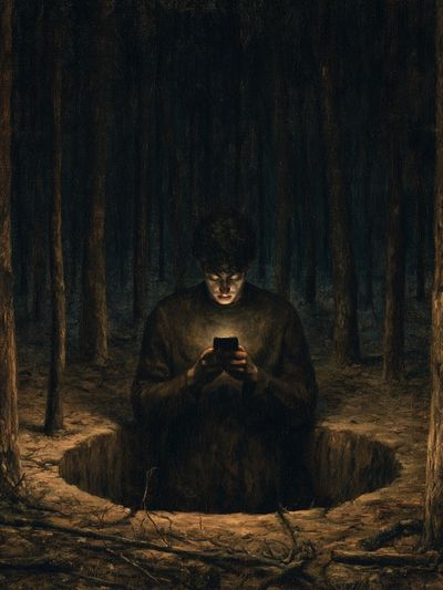Forest Ritual — Surrealism Print.