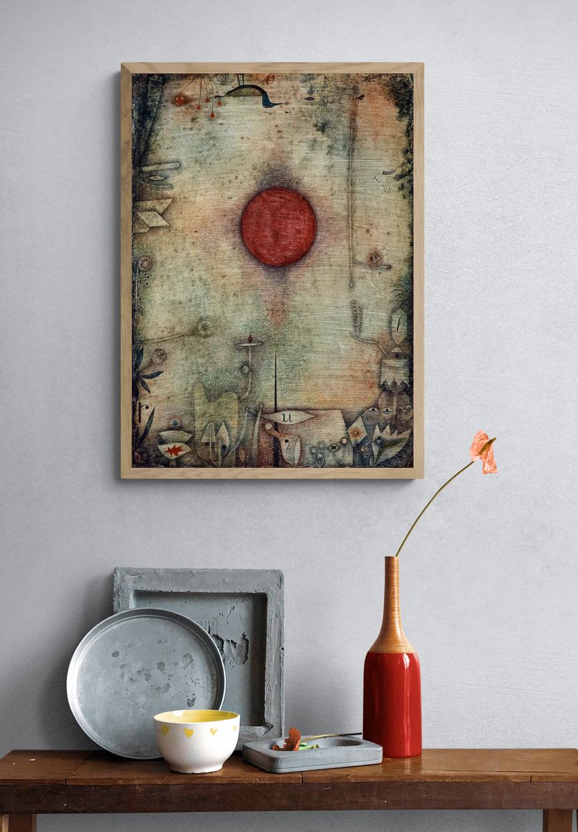 Ad marginem (1930) painting high. — room view 3
