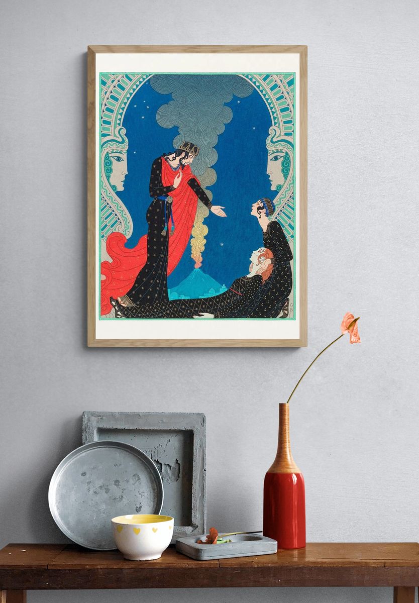 Empedocles Panthea (1929) fashion illustration. — room view 3