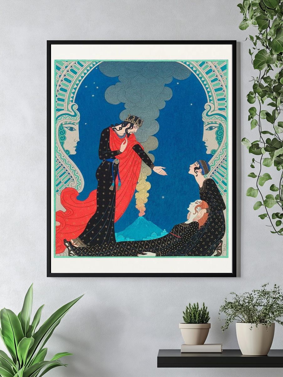 Empedocles Panthea (1929) fashion illustration. — room view 4