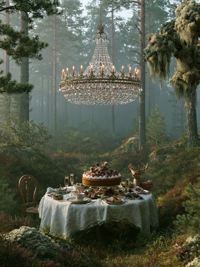 Enchanted Forest Banquet Print.