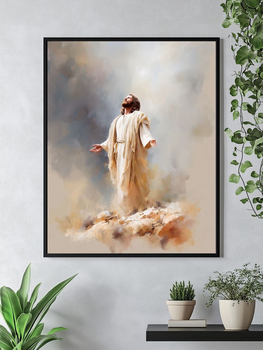 Ascended Figure Fine-Art Print. — room view 4