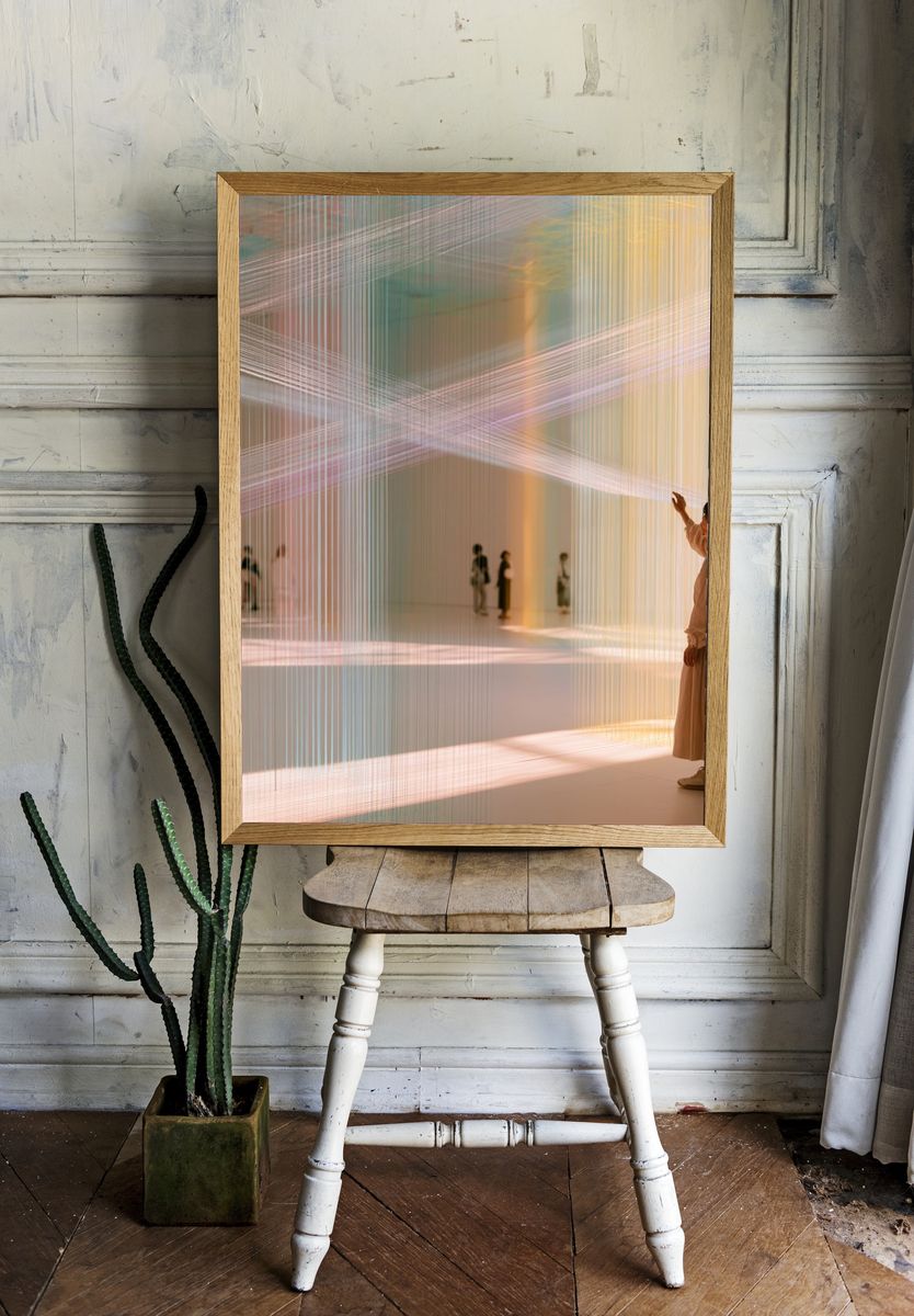 Light Threads Installation Poster. — room view 1
