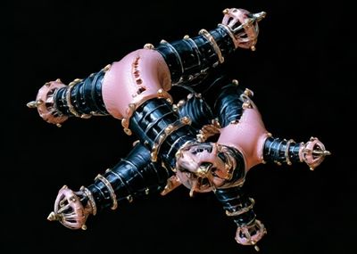 Surreal Starfish Sculpture Print.