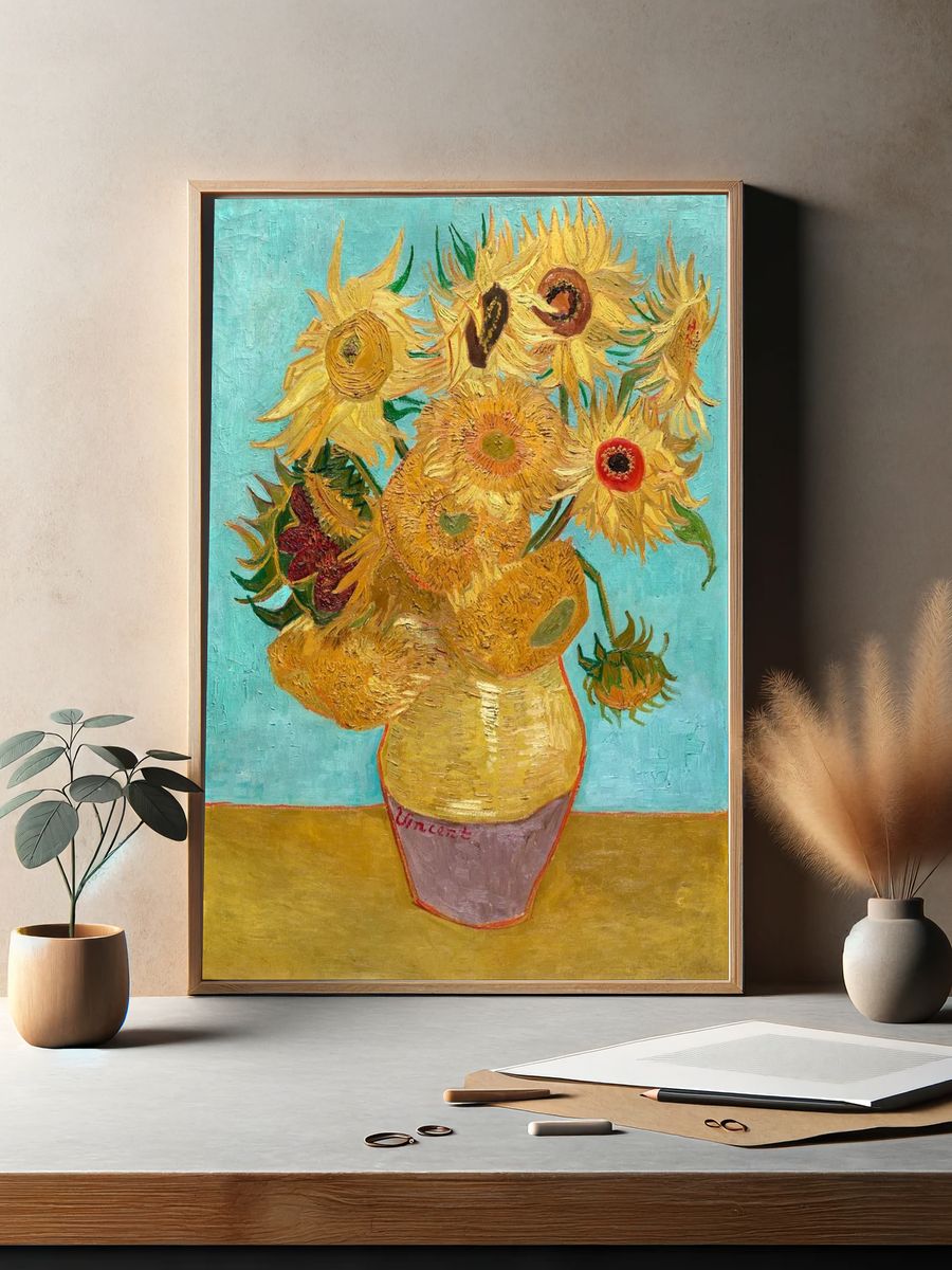 Vincent van Gogh 's Vase. — room view 2