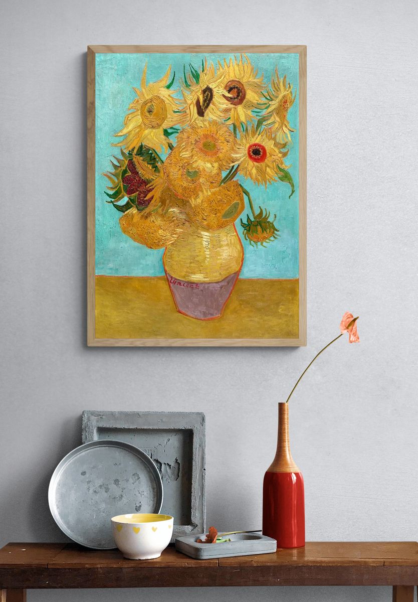 Vincent van Gogh 's Vase. — room view 3