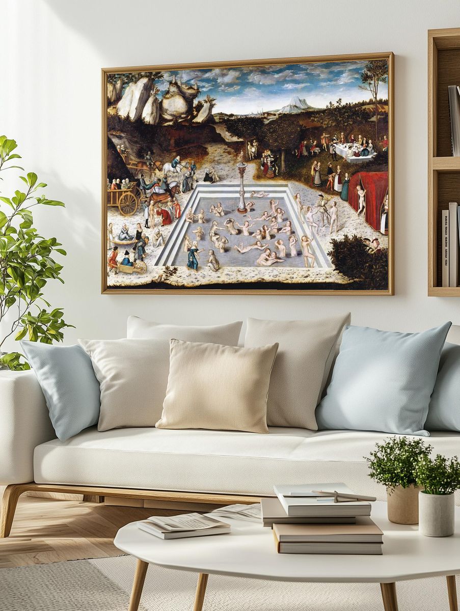 Lucas Cranach 's fountain youth. — room view 2