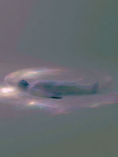 Dreamlike Floating Figure Print.