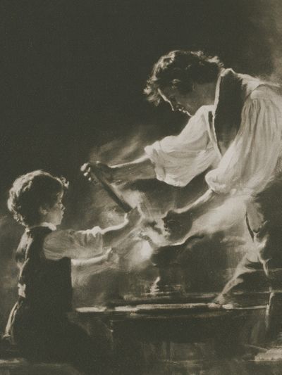 Piano Lesson Fine-Art Poster.