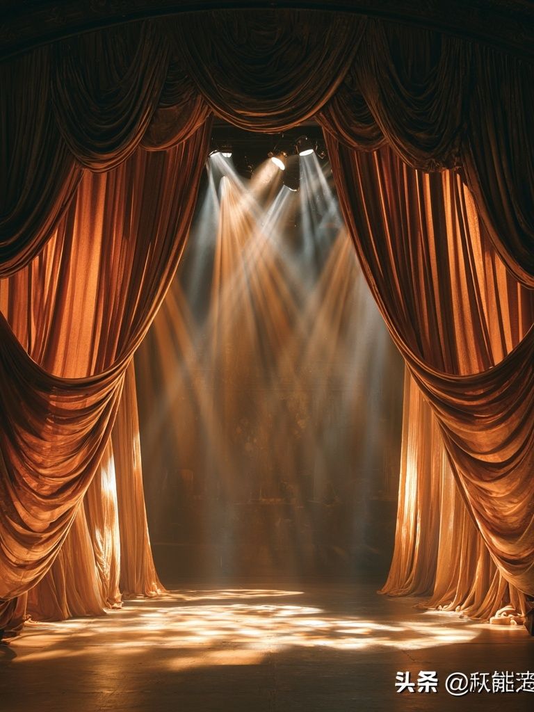 Theater Curtains Stage Poster. poster detail