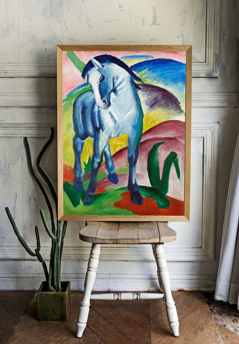 Franz Marc 's Blue Horse. — room view 1
