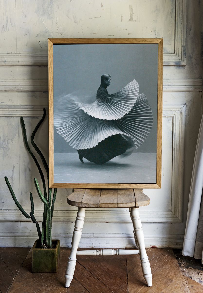 Surreal Dancer Fine-Art Print. — room view 1