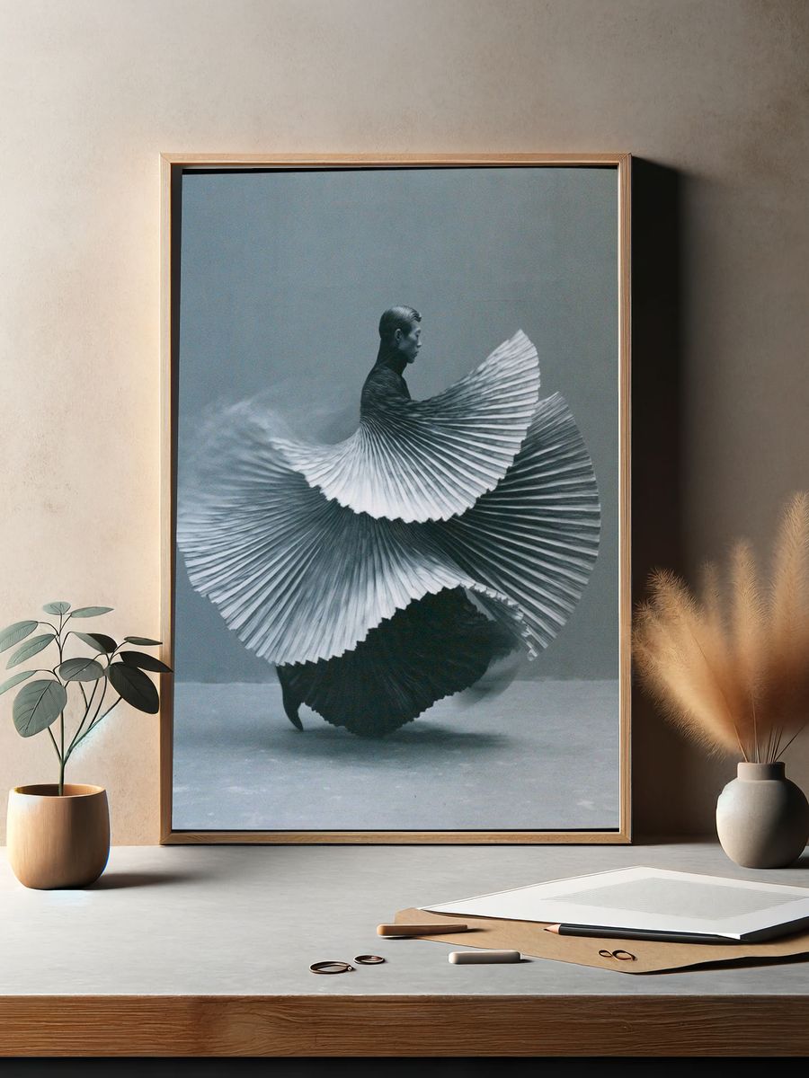 Surreal Dancer Fine-Art Print. — room view 2