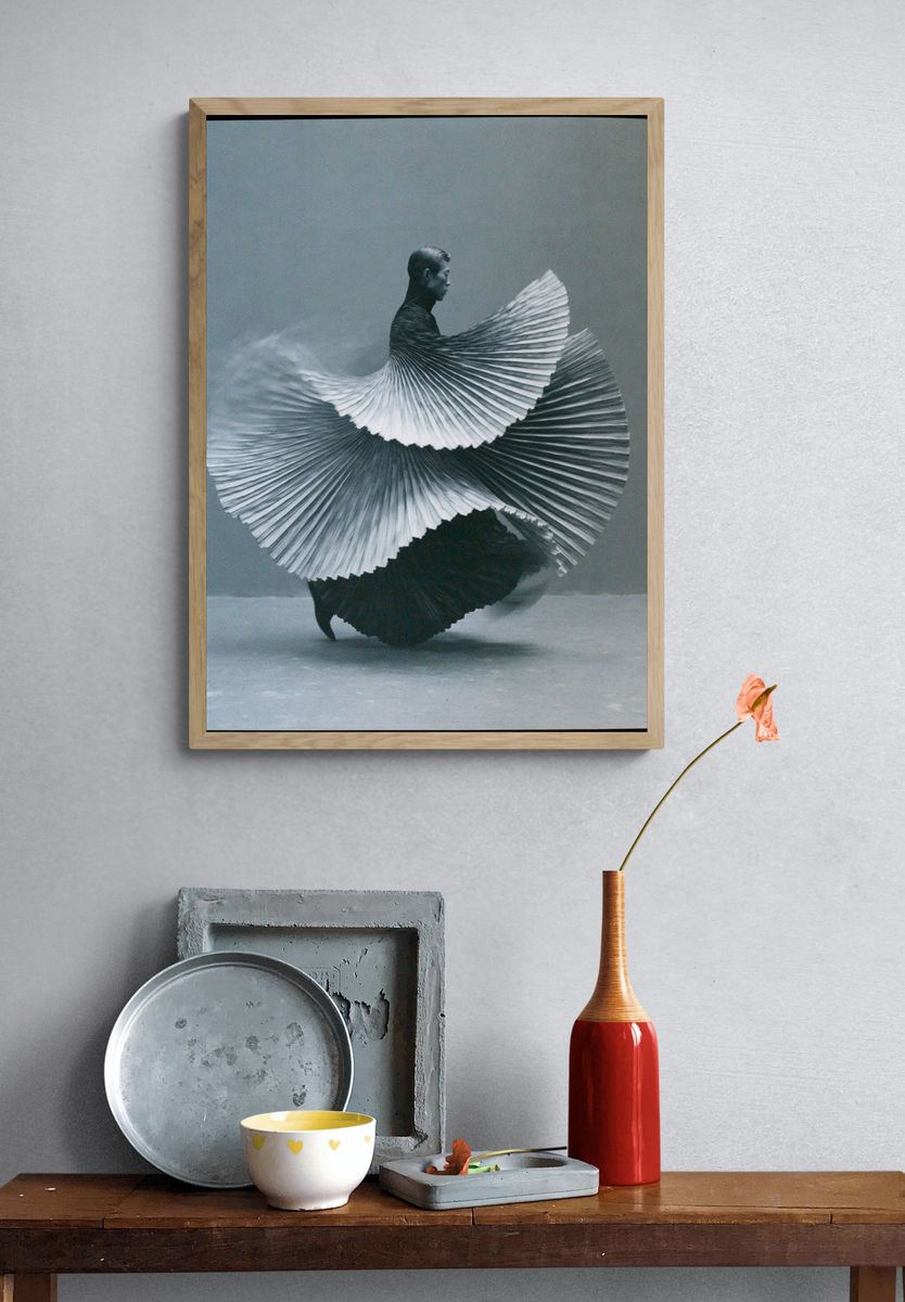 Surreal Dancer Fine-Art Print. — room view 3