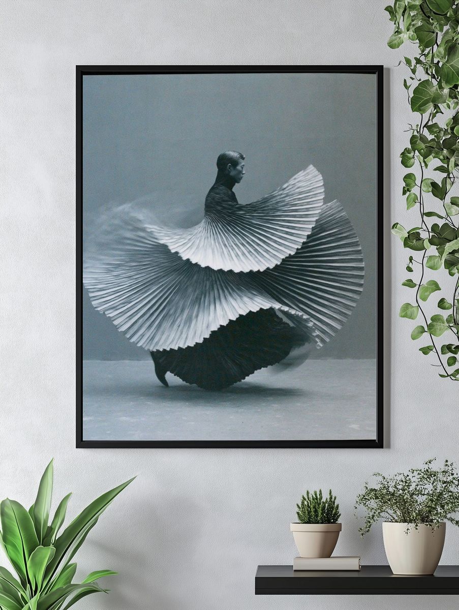 Surreal Dancer Fine-Art Print. — room view 4