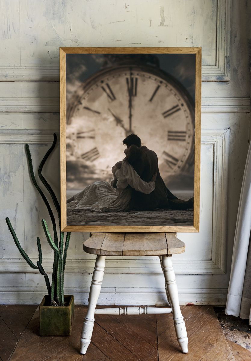 Eternal Lovers Surrealism Poster. room preview