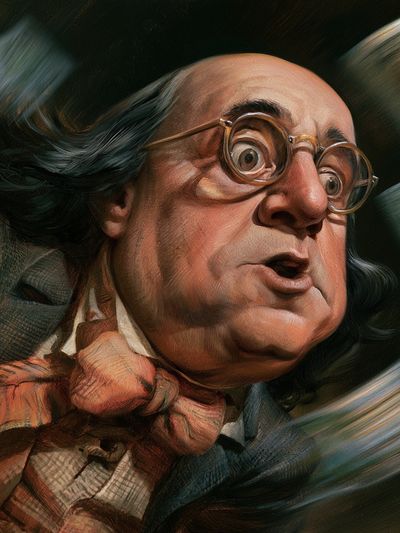 Whimsical Portrait Fine-Art Poster.