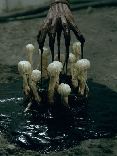 Dark Mushroom Ritual Poster.