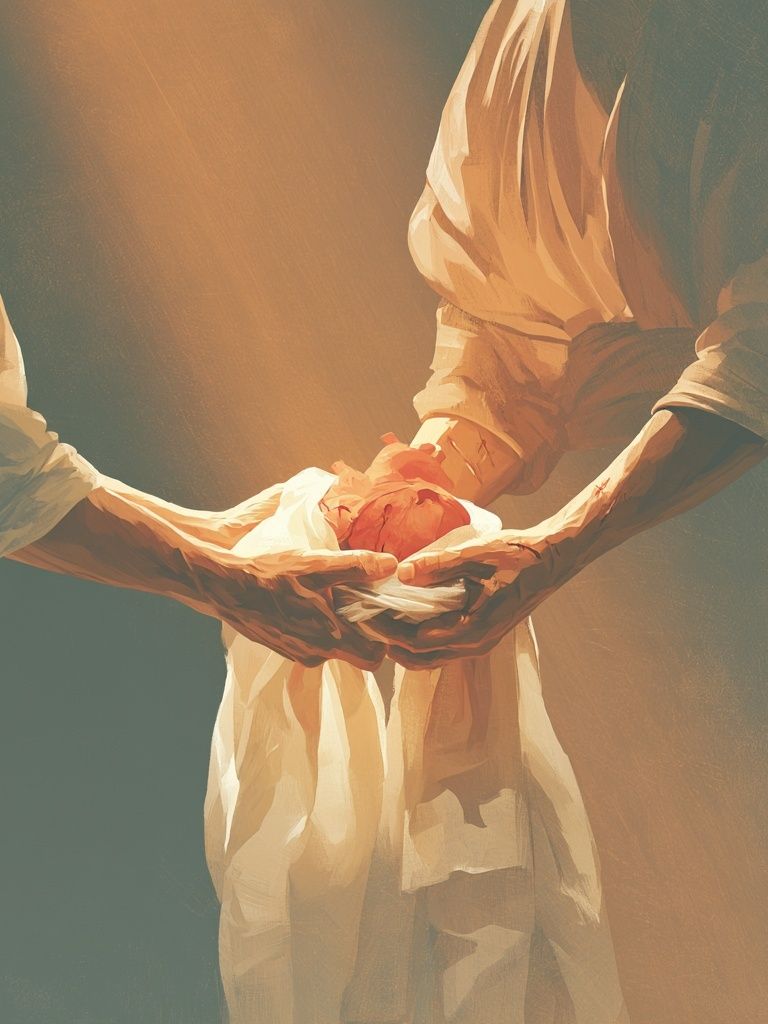 Sacred Offering Fine-Art Print. poster — fine-art art