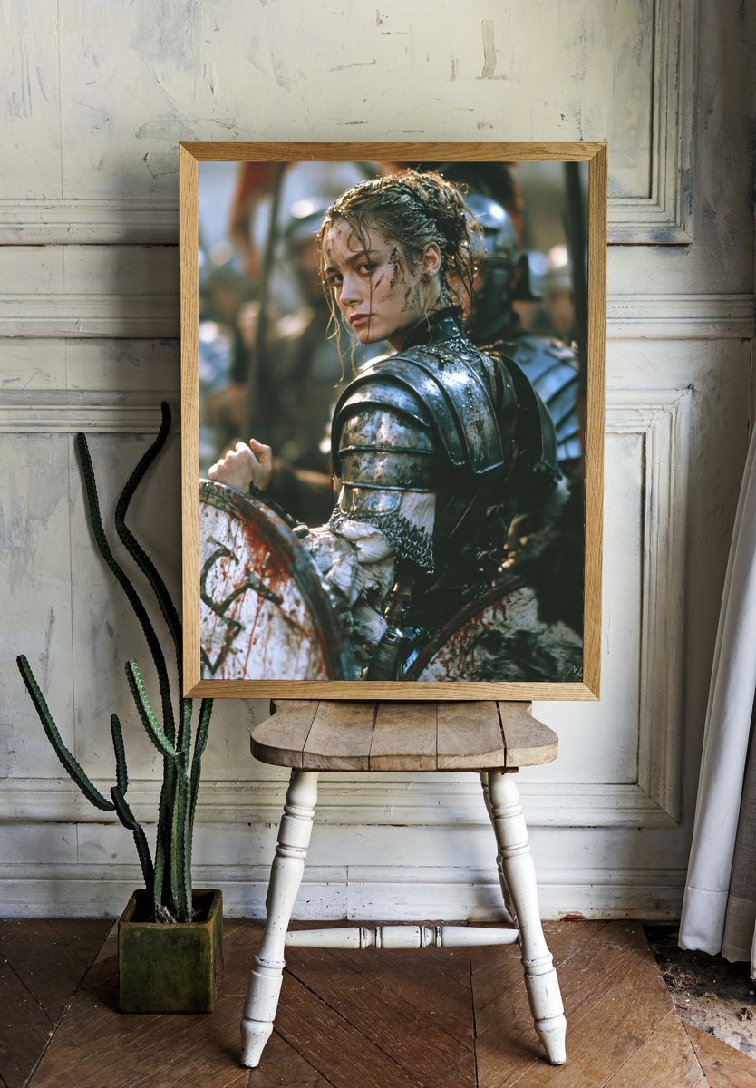 Joan of Arc Portrait Poster. — room view 1