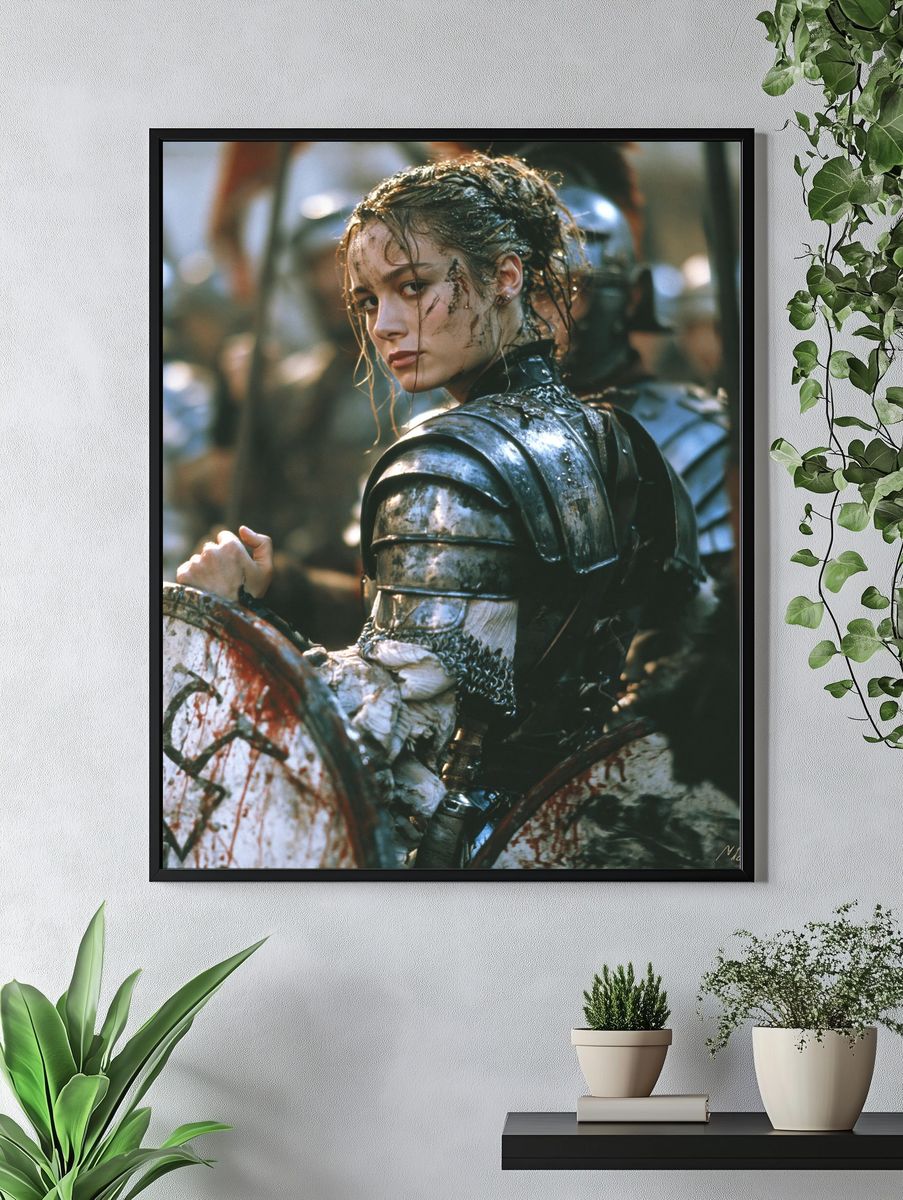 Joan of Arc Portrait Poster. — room view 4