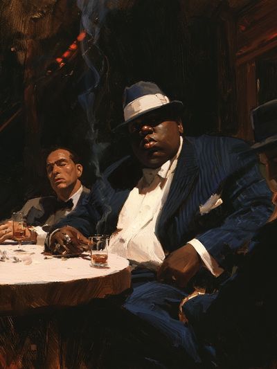 Jazz Club Portrait Poster.