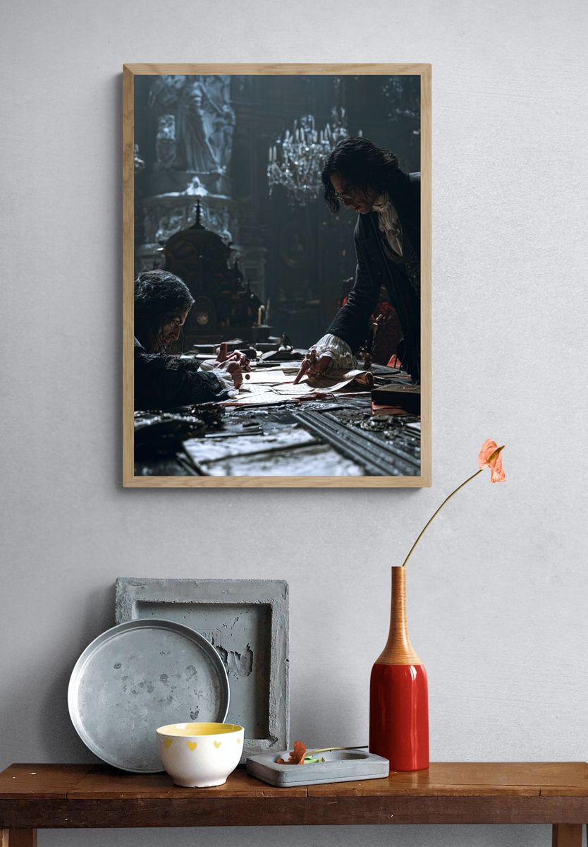 Gothic Duel in Candlelight Poster. — room view 3