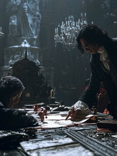 Gothic Duel in Candlelight Poster.