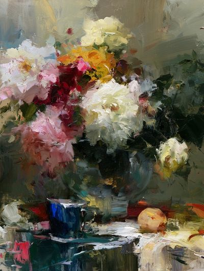Floral Still Life — Fine-Art Print.