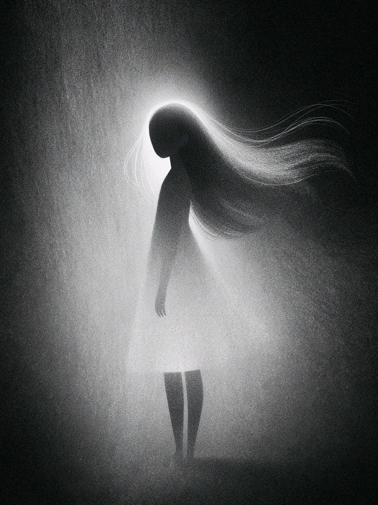 Ethereal Silhouette Fine-Art Print. poster — fine-art art