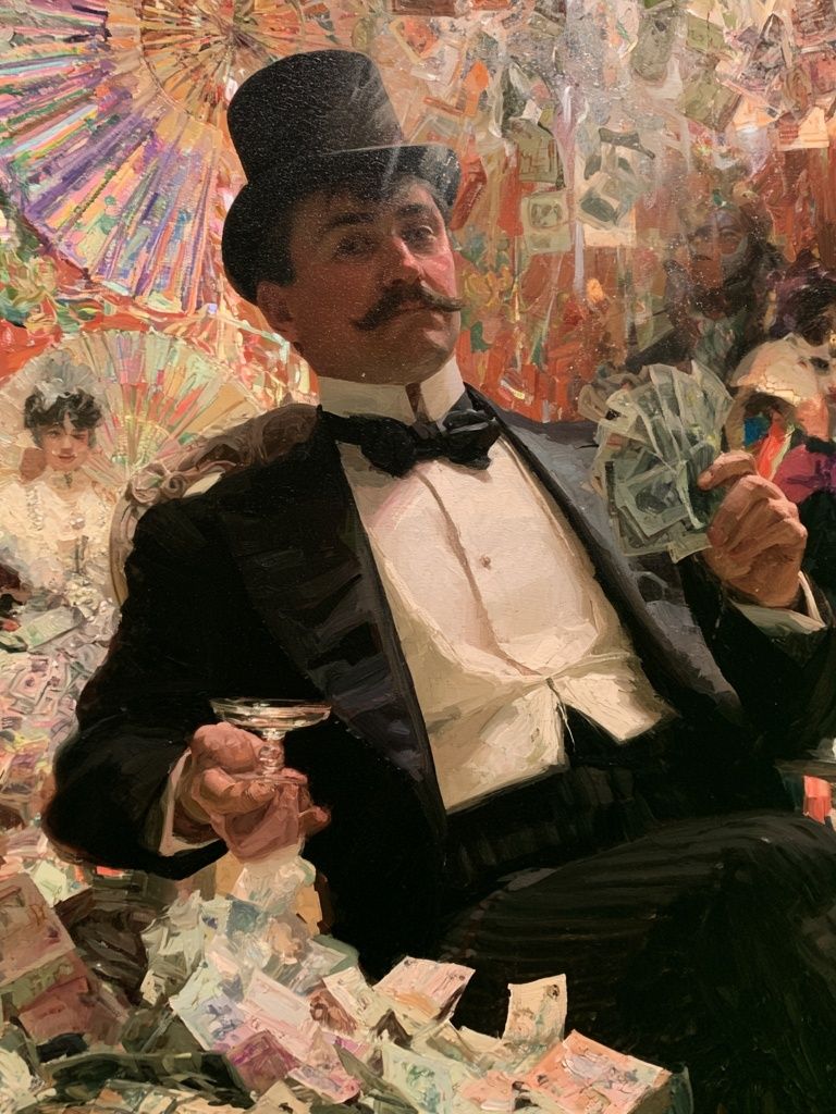 Cabaret Gentleman Fine-Art Poster. poster — fine-art art