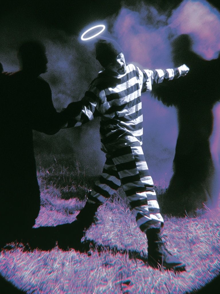Halo Prisoner Surrealism Poster. poster — fine-art art