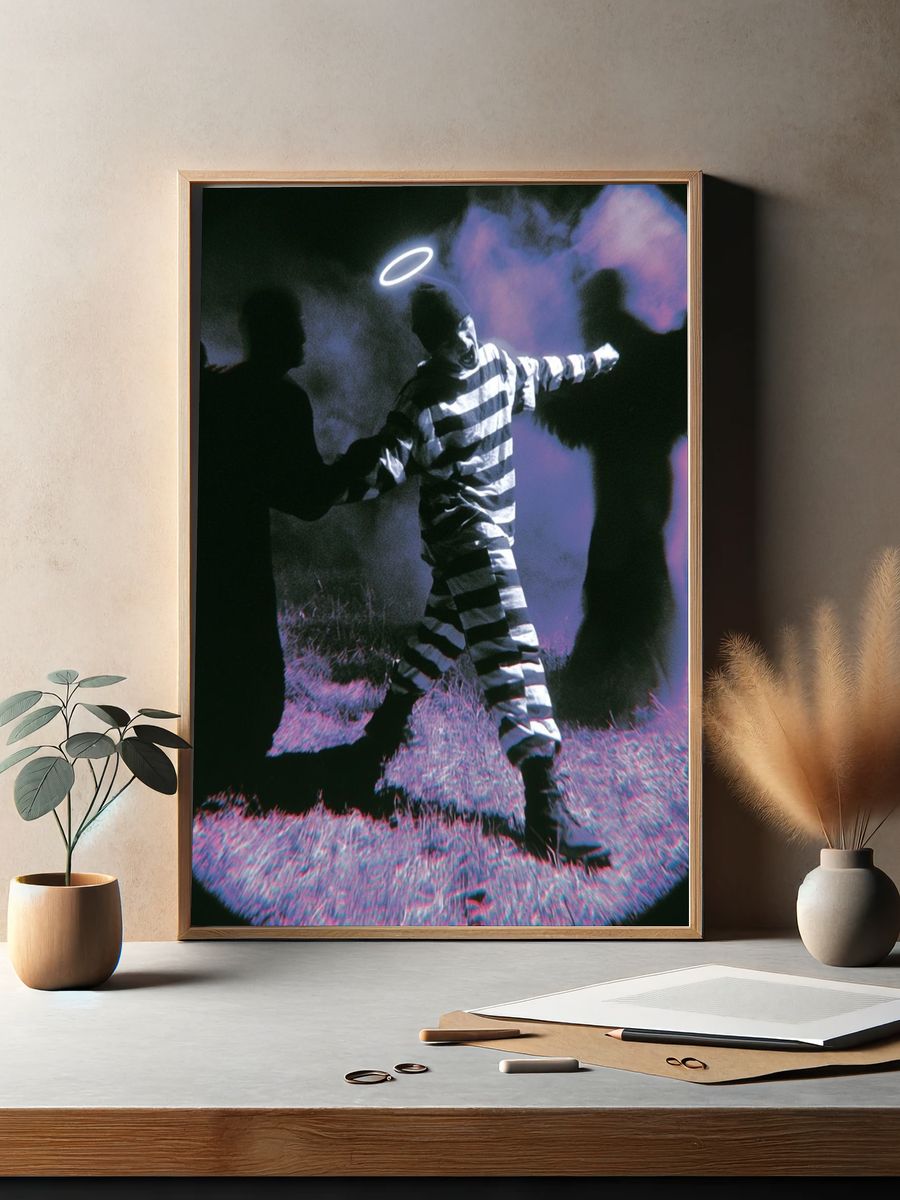 Halo Prisoner Surrealism Poster. — room view 2
