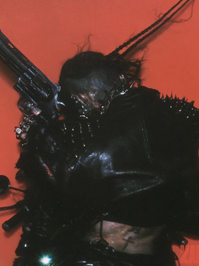 Red Maxx Portrait Print.