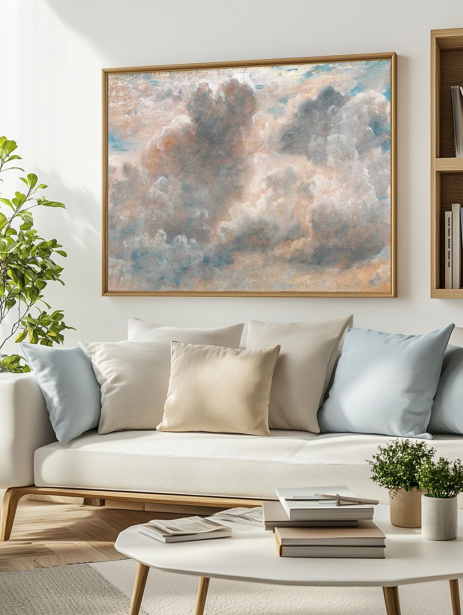 Cloud (1822) painting John Constable. — room view 2