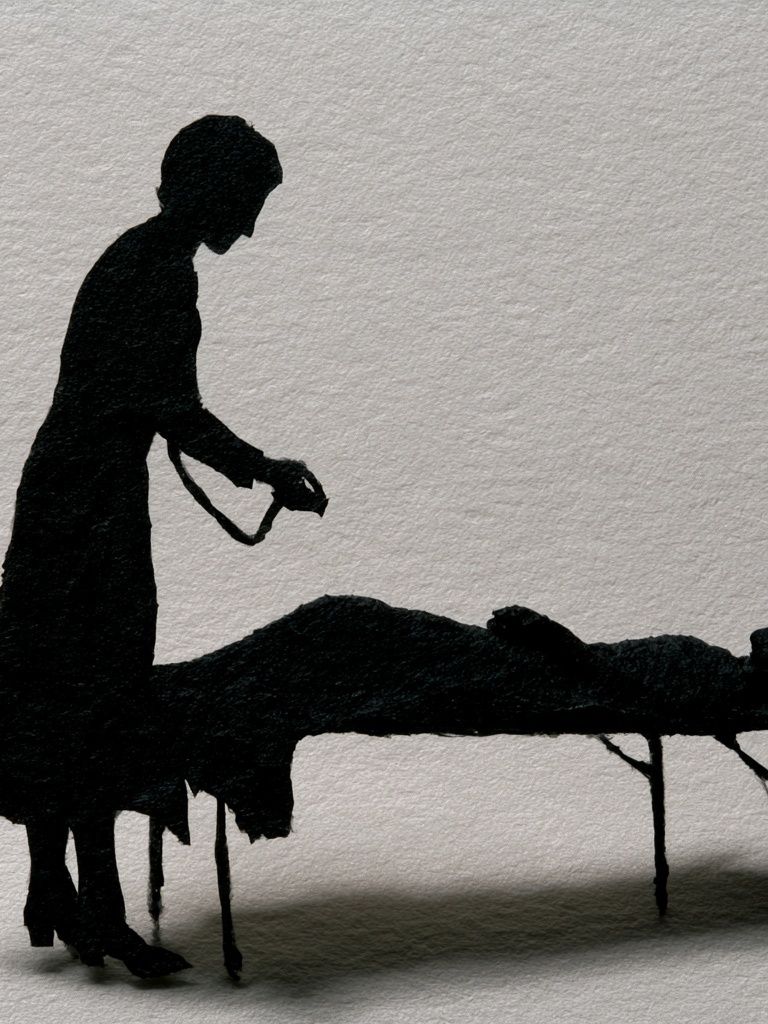 Silhouette Surgery Fine-Art Print. poster detail