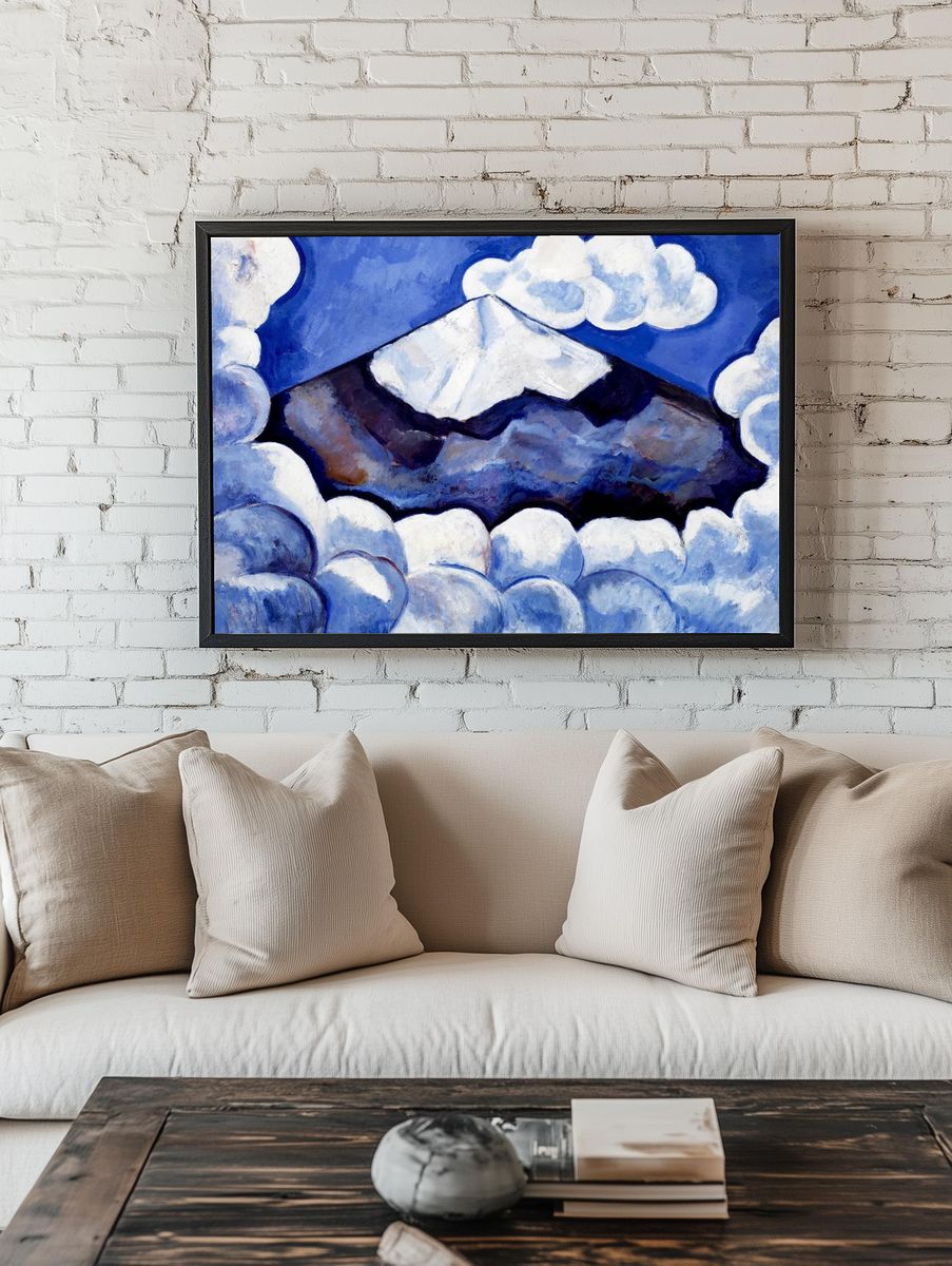 Popocatepetl; Spirited Morning (1932) painting. room preview