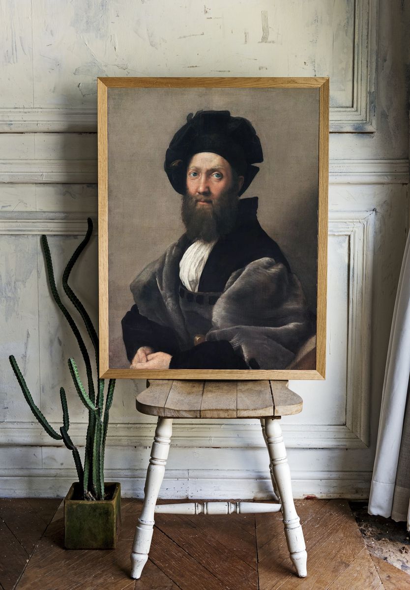 Raphael 's Portrait Baldassarre Castiglione. — room view 1