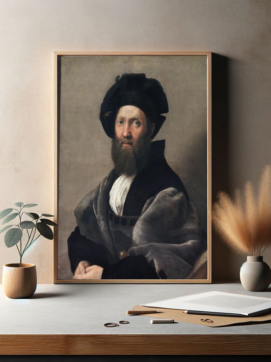 Raphael 's Portrait Baldassarre Castiglione. — room view 2