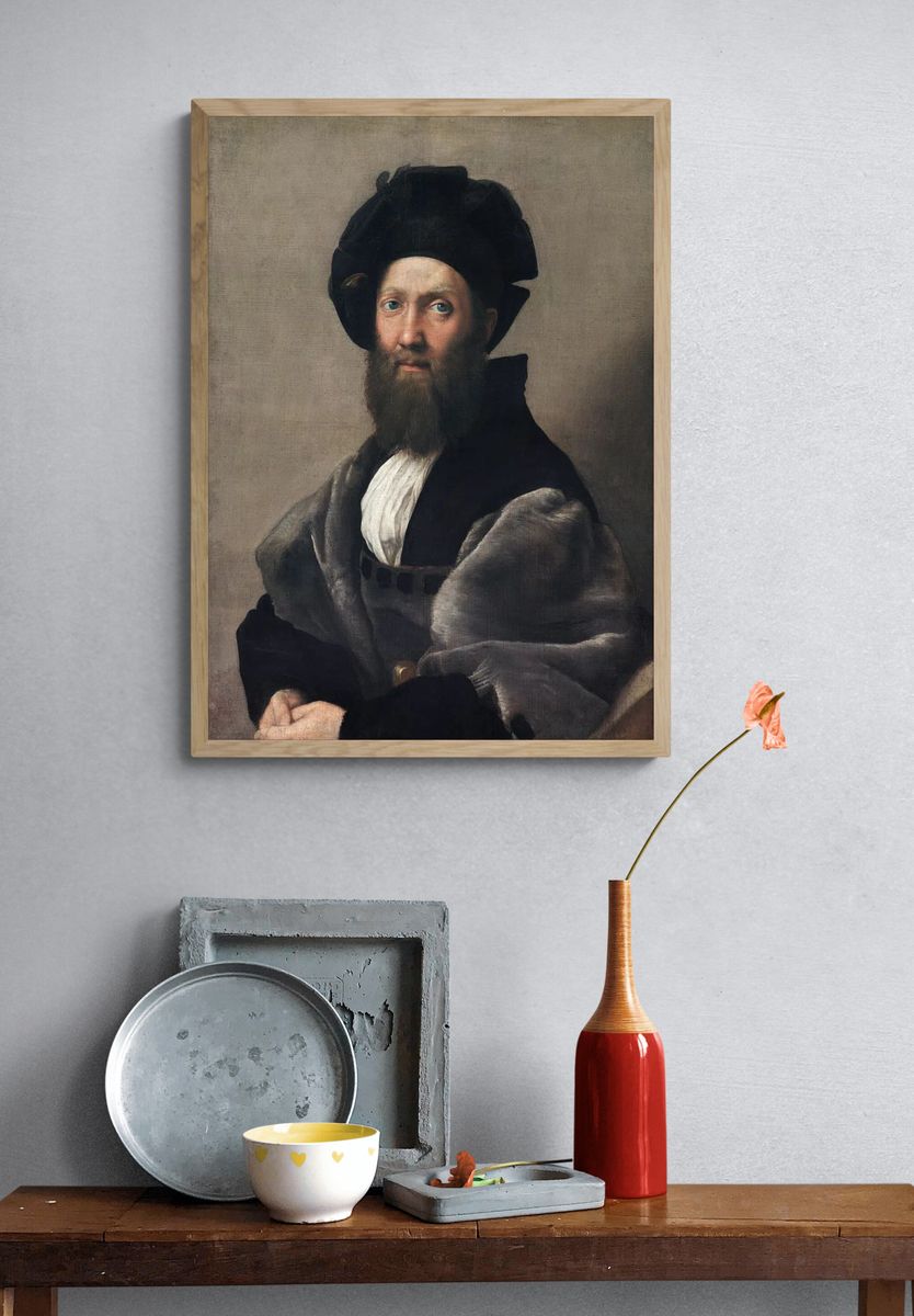 Raphael 's Portrait Baldassarre Castiglione. — room view 3