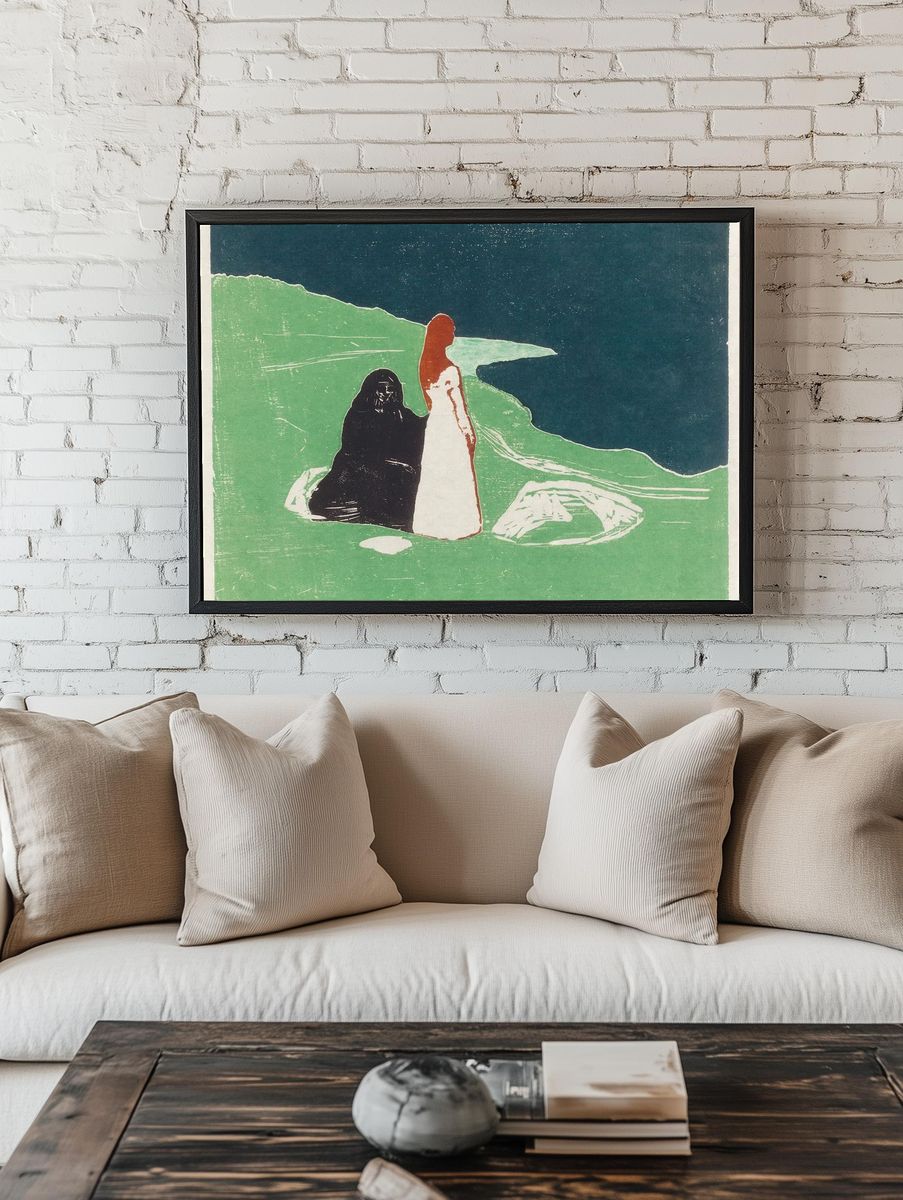 Two Women Shore (1898) Edvard. room preview