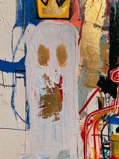 Abstract Graffiti Face Poster.