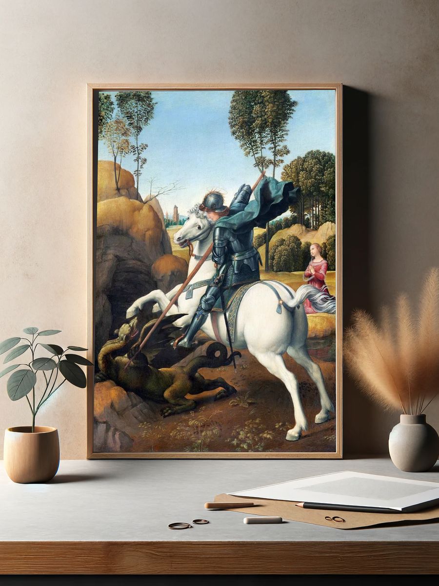 Raphael 's Saint George Dragon. — room view 2