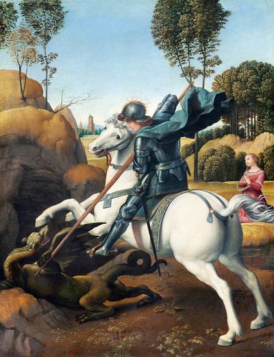 Raphael 's Saint George Dragon.