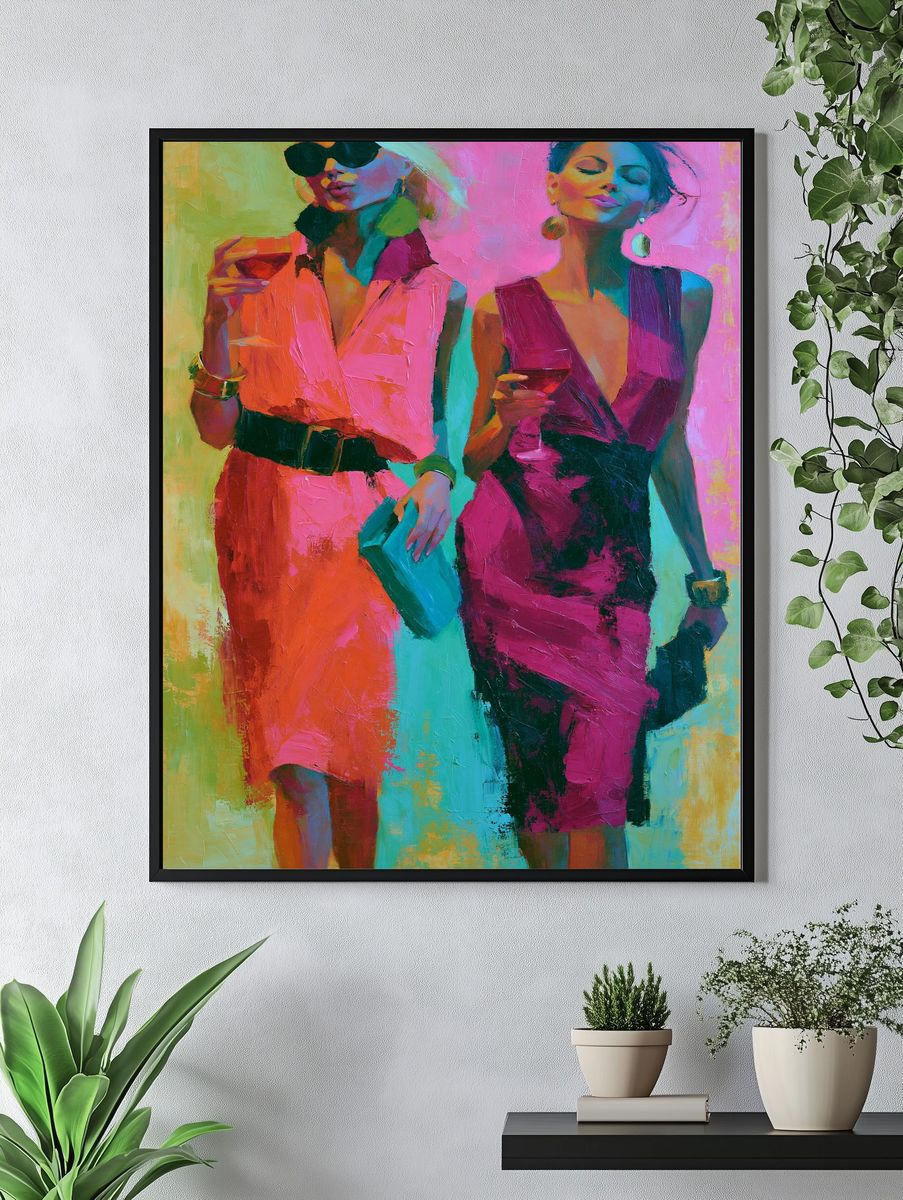 Fashion Figures Contemporary Print. — room view 4