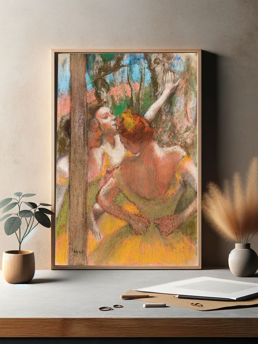 Dancers (1896) painting high resolution. — room view 2