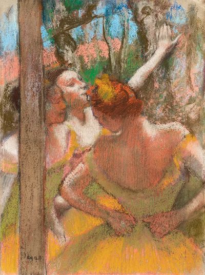 Dancers (1896) painting high resolution.