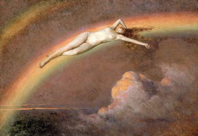 Spirit Rainbow (1912-1919) aesthetic painting.
