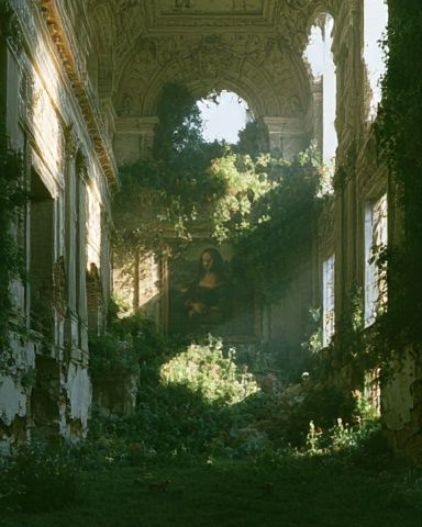 Overgrown Ruins Fine-Art Print. poster detail