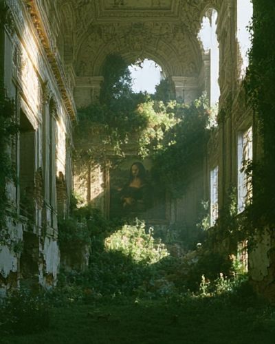 Overgrown Ruins Fine-Art Print.